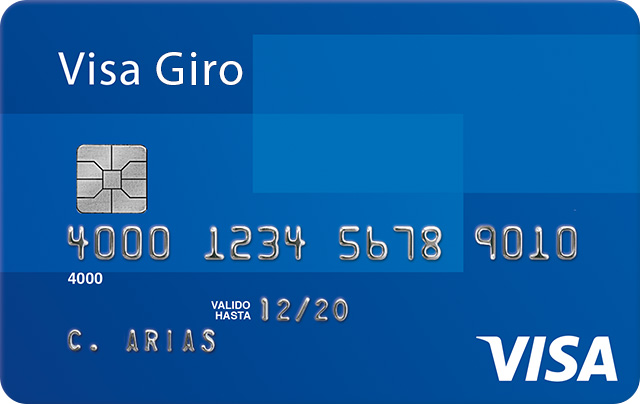 Tarjeta prepaga Visa Giro