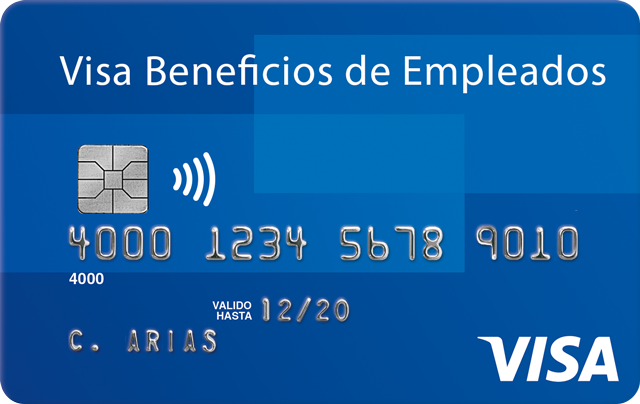 Tarjeta Visa Beneficios de Empleados